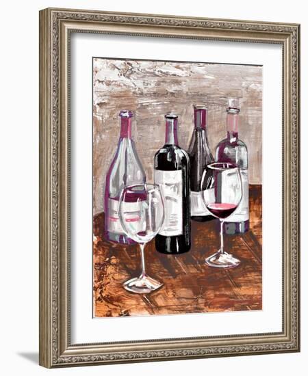 Drink at the Wine Bar-Heather A. French-Roussia-Framed Art Print