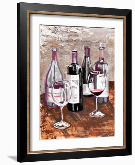 Drink at the Wine Bar-Heather A. French-Roussia-Framed Art Print