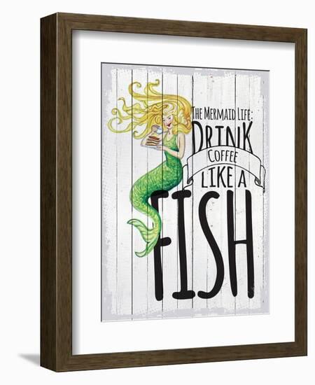 Drink Coffee-null-Framed Giclee Print