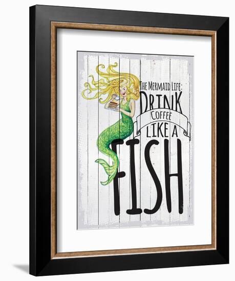 Drink Coffee-null-Framed Giclee Print