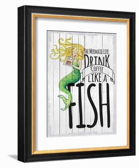 Drink Coffee-null-Framed Giclee Print