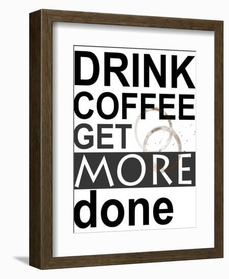 Drink Coffee-Jan Weiss-Framed Art Print