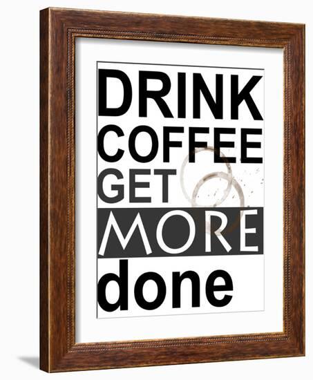 Drink Coffee-Jan Weiss-Framed Art Print