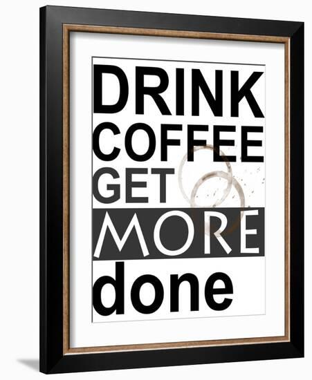 Drink Coffee-Jan Weiss-Framed Art Print