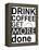 Drink Coffee-Jan Weiss-Framed Stretched Canvas