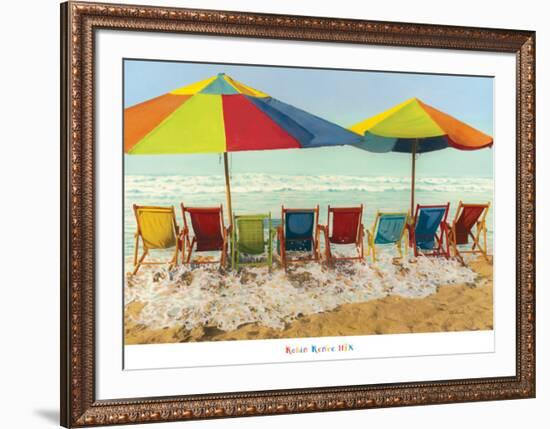 Drink Deep, Begin Another Carefree Day-Robin Renee Hix-Framed Art Print