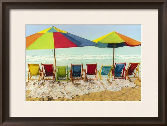 Drink Deep, Begin Another Carefree Day-Robin Renee Hix-Framed Giclee Print