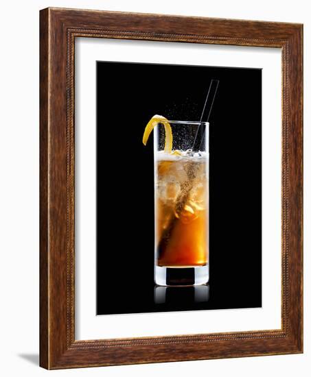 Drink Made with Jägermeister and Red Bull-Walter Pfisterer-Framed Photographic Print