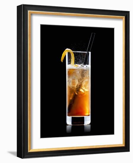 Drink Made with Jägermeister and Red Bull-Walter Pfisterer-Framed Photographic Print