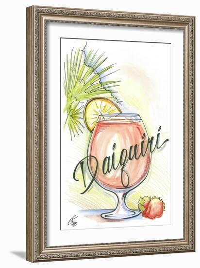 Drink up...Daiquiri-Jay Throckmorton-Framed Art Print
