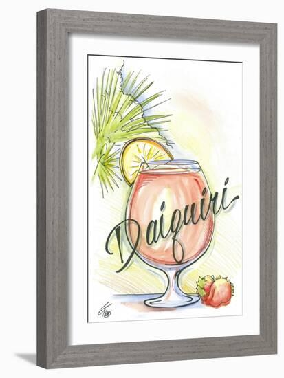 Drink up...Daiquiri-Jay Throckmorton-Framed Art Print