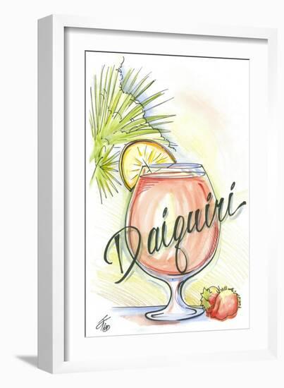 Drink up...Daiquiri-Jay Throckmorton-Framed Art Print