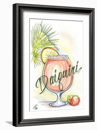 Drink up...Daiquiri-Jay Throckmorton-Framed Art Print