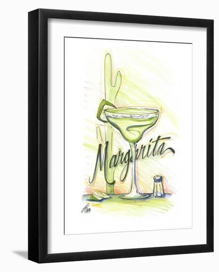 Drink up...Margarita-Jay Throckmorton-Framed Art Print