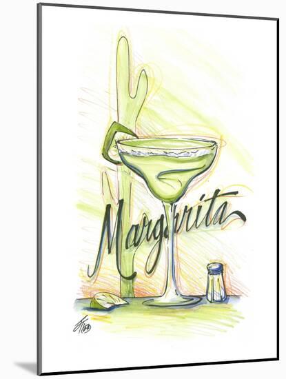 Drink up...Margarita-Jay Throckmorton-Mounted Art Print