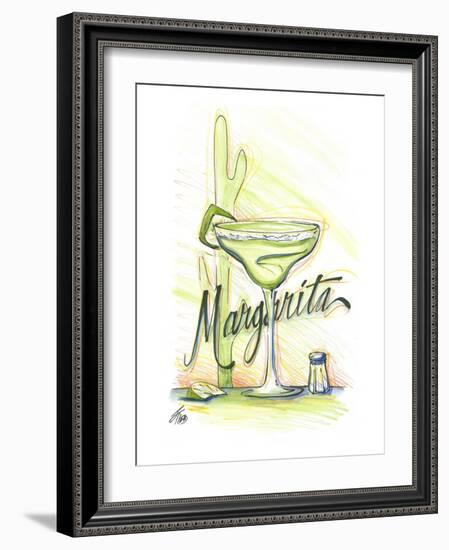 Drink up...Margarita-Jay Throckmorton-Framed Art Print