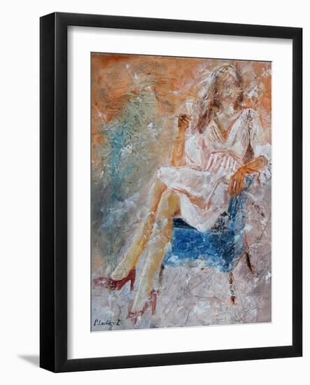 Drinking Champagne-Pol Ledent-Framed Art Print