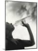 Drinking Mineral Water-Cristina-Mounted Photographic Print