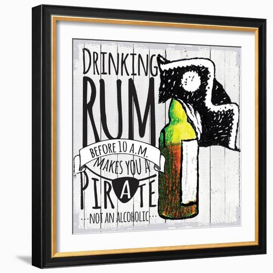 Drinking Rum-null-Framed Giclee Print