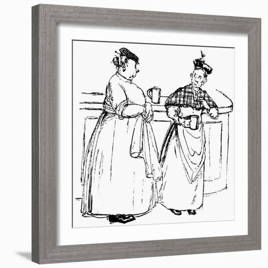 Drinking-null-Framed Giclee Print