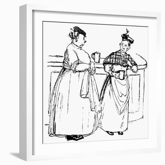 Drinking-null-Framed Giclee Print