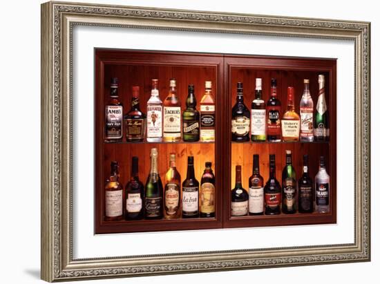 Drinks Cabinet-Victor De Schwanberg-Framed Photographic Print