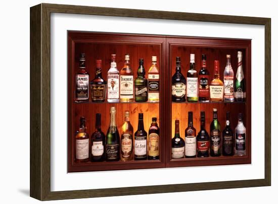 Drinks Cabinet-Victor De Schwanberg-Framed Photographic Print