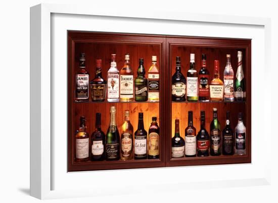 Drinks Cabinet-Victor De Schwanberg-Framed Photographic Print