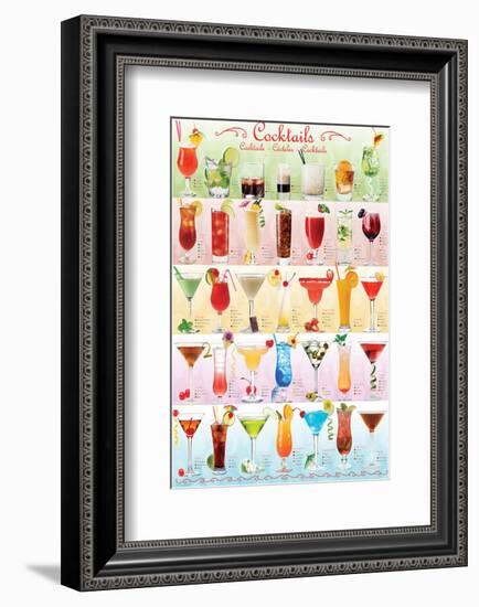 Drinks/Cocktails-null-Framed Art Print