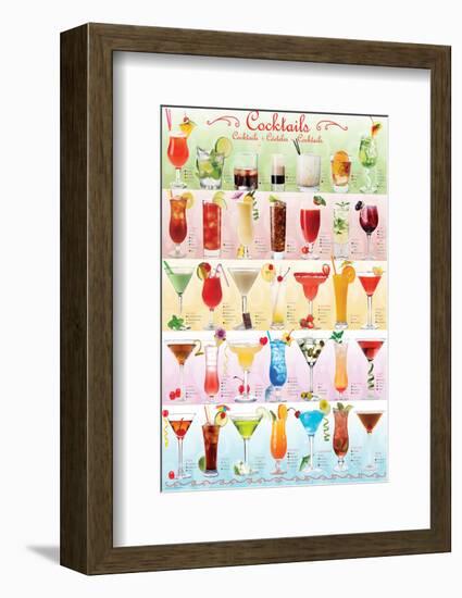 Drinks/Cocktails-null-Framed Art Print