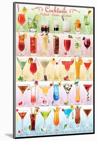 Drinks/Cocktails-null-Mounted Art Print