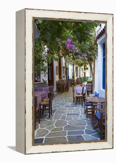 Driopida, Ancient Village, Kythnos, Cyclades, Greek Islands, Greece, Europe-Tuul-Framed Premier Image Canvas