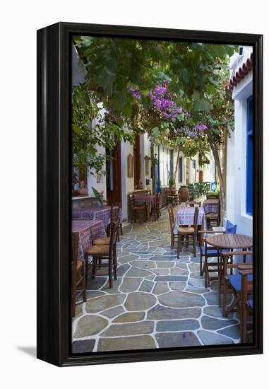 Driopida, Ancient Village, Kythnos, Cyclades, Greek Islands, Greece, Europe-Tuul-Framed Premier Image Canvas