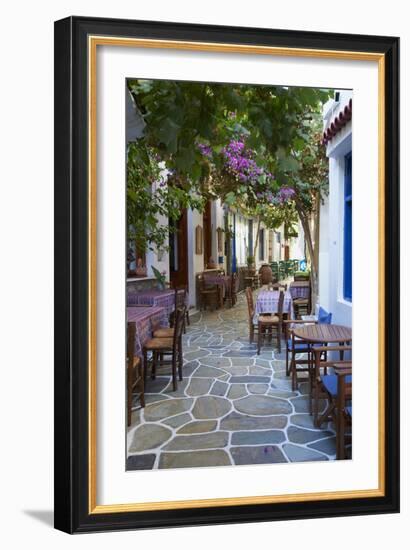 Driopida, Ancient Village, Kythnos, Cyclades, Greek Islands, Greece, Europe-Tuul-Framed Premium Photographic Print