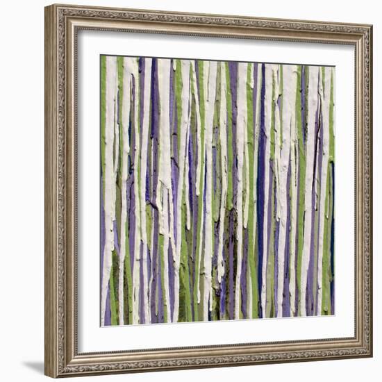 Dripcicles Detail-Ricki Mountain-Framed Art Print