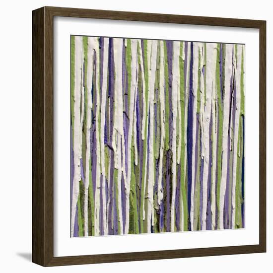 Dripcicles Detail-Ricki Mountain-Framed Art Print