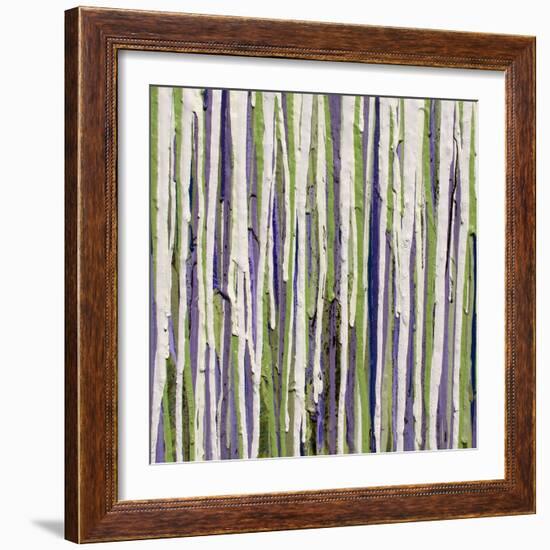 Dripcicles Detail-Ricki Mountain-Framed Art Print