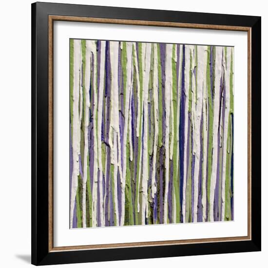 Dripcicles Detail-Ricki Mountain-Framed Art Print