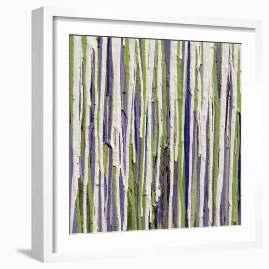 Dripcicles Detail-Ricki Mountain-Framed Art Print