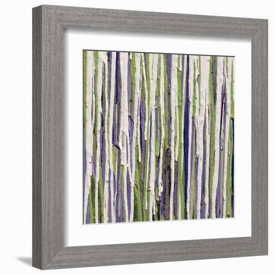 Dripcicles Detail-Ricki Mountain-Framed Art Print