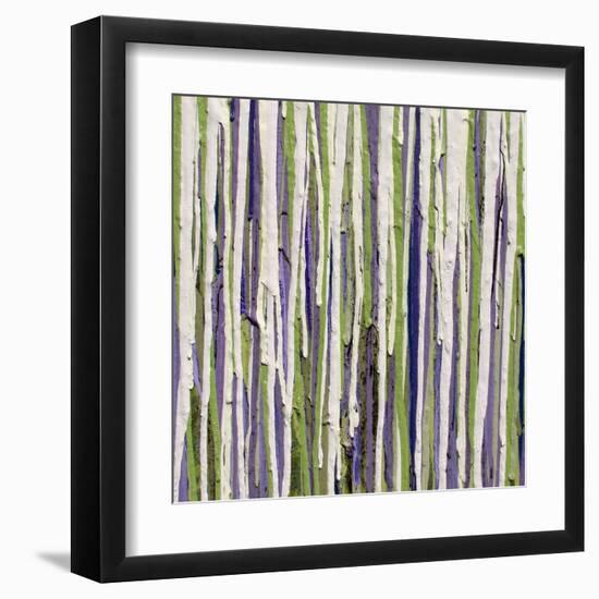 Dripcicles Detail-Ricki Mountain-Framed Art Print