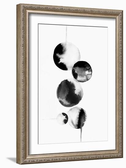 Dripping Bubbles I-PI Studio-Framed Art Print