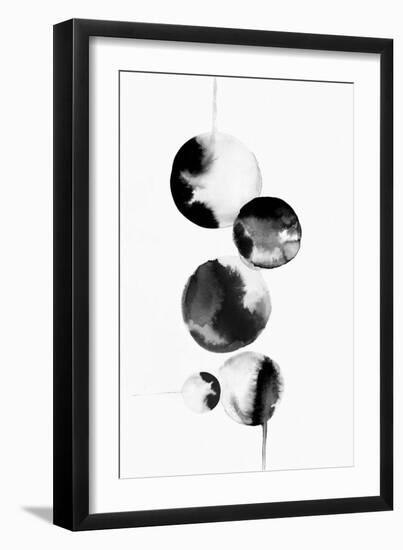 Dripping Bubbles I-PI Studio-Framed Art Print