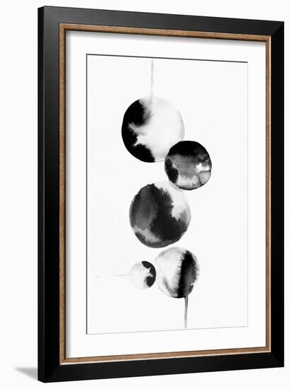 Dripping Bubbles I-PI Studio-Framed Art Print