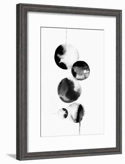 Dripping Bubbles I-PI Studio-Framed Art Print