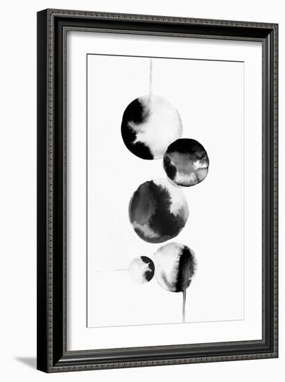Dripping Bubbles I-PI Studio-Framed Art Print