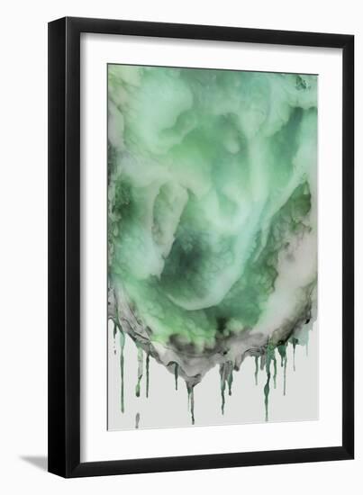 Dripping Green-PI Studio-Framed Art Print