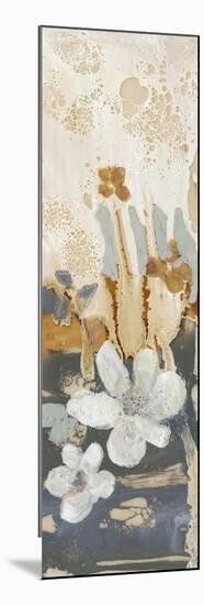 Drippy Flower Abstract I-Jennifer Goldberger-Mounted Art Print