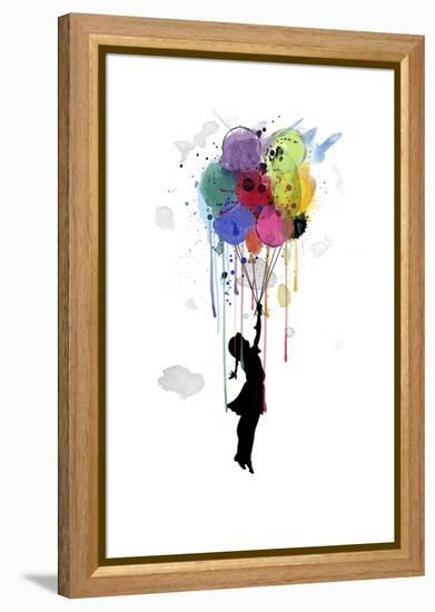 Drips Balloon-Mark Ashkenazi-Framed Premier Image Canvas