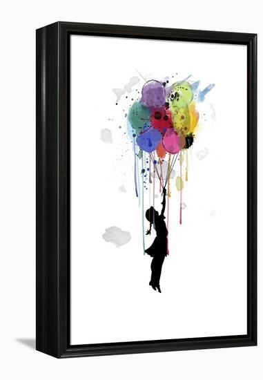 Drips Balloon-Mark Ashkenazi-Framed Premier Image Canvas